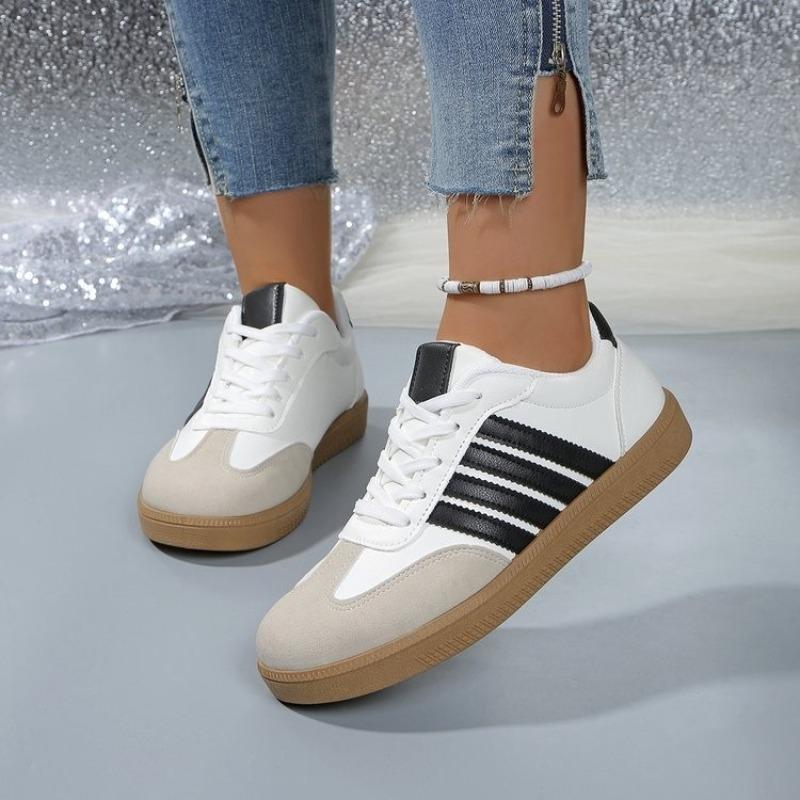 Women's New Versatile Retro Casual Shoes Sports Platform Low-top Board Shoes Women
