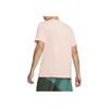 Nike Flight Embroidered Basketball T-Shirt Men Tops Washed-Coral-Red CQ3875-664
