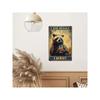 Raccoon Metal Tin Sign 20x30cm Bar Home Decor Wall Art