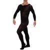 Transparent Long Sleeve Teddies Bodysuits Underwear for Men Erotic Plus Size Body Suit Men Underwear Body Stocking