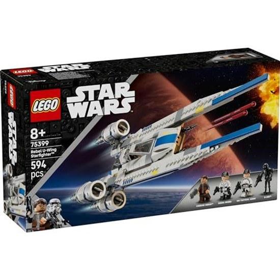 LEGO Star Wars Rebel U-Wing Starfighter 75399 Toy Boys Girls Toys Birthday Present Blocks Ages 8 9 10 Elementary School Disney Goods Movie Children
