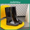 Construction Waterproof Layer Outer Lightweight Neoprene Fishing Boot Rubber Outsole Rain Boots