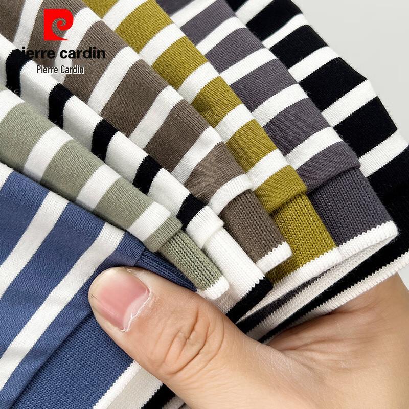 Pierre Cardin Men's Striped Silk Blend Polo Shirt