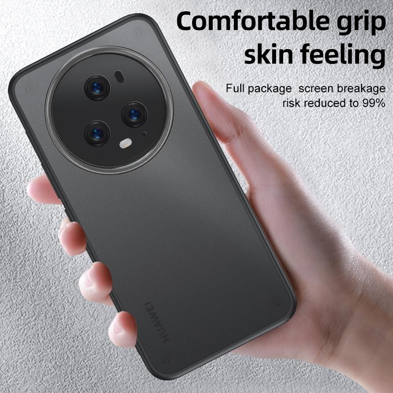 For Honor Magic5 Pro Phone Case Hard PC Soft TPU Airbag Drop Protection Phone Cover