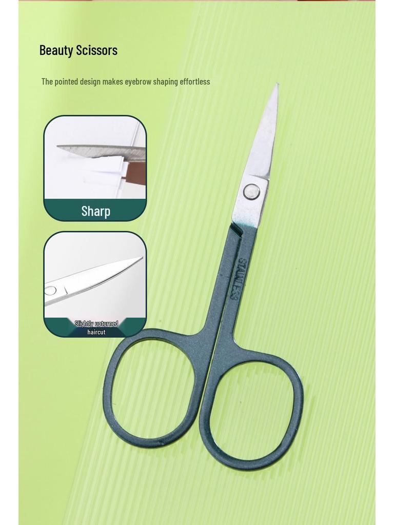 6-Piece Nail Clipper and File Set with Leather Case - Manicure Gift Kit