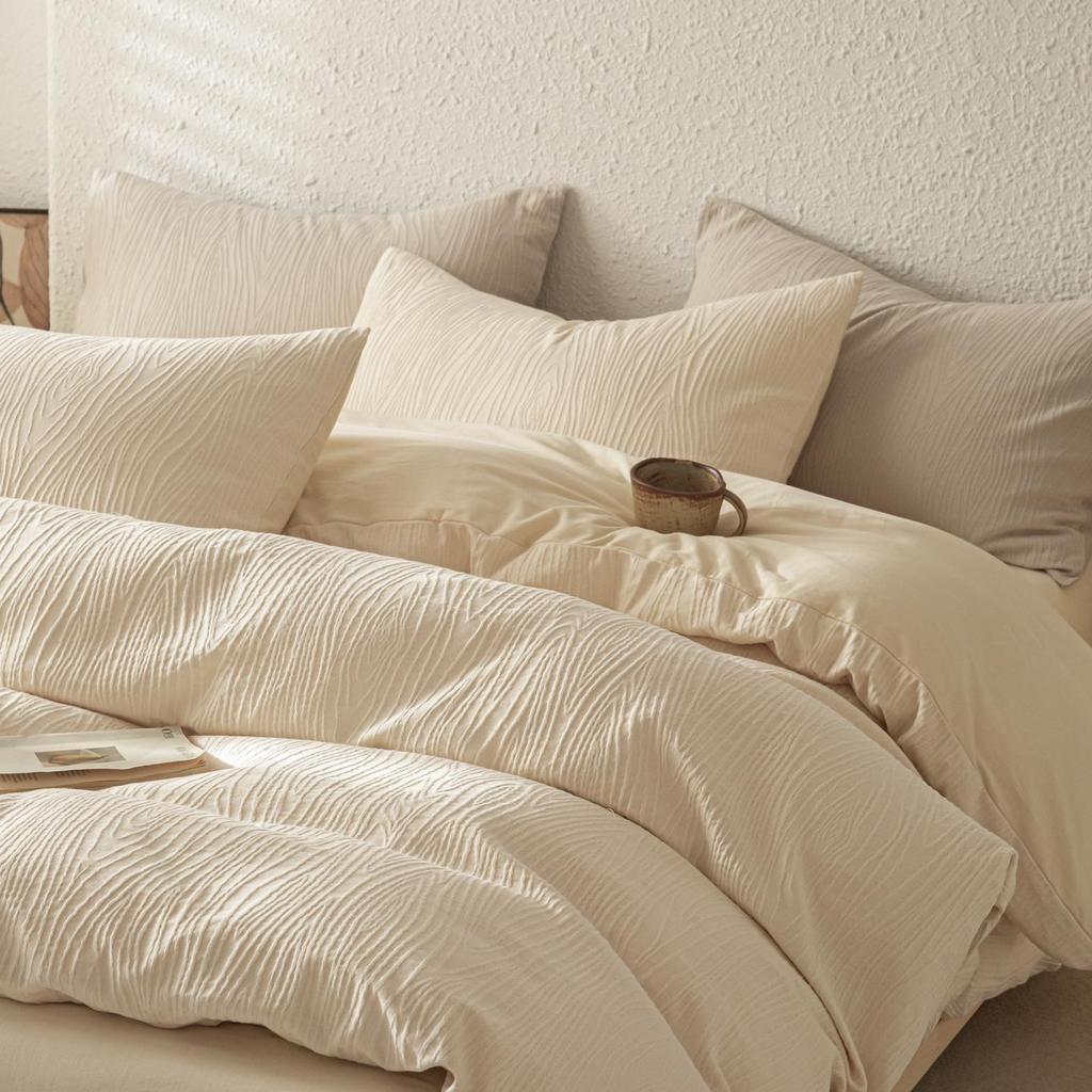 Maternal And Infant Grade Soft And Skin-Friendly Texture Jacquard, Dormitory, Bed Sheet, Bed Hat, Skin-Friendly And Simple Style