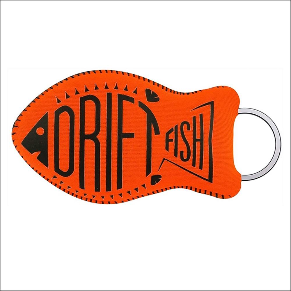 Fish Shaped Floating Keychain Buoyant Design Key Fob Gifts Fish Keychain  Swimming Accessories оранжевый