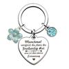 Pendant Gift Mothers Day Gift Stainless Steel Keychain Stainless Steel Keychain for Mothers Day and Fathers Day Backpack Bag Pendant