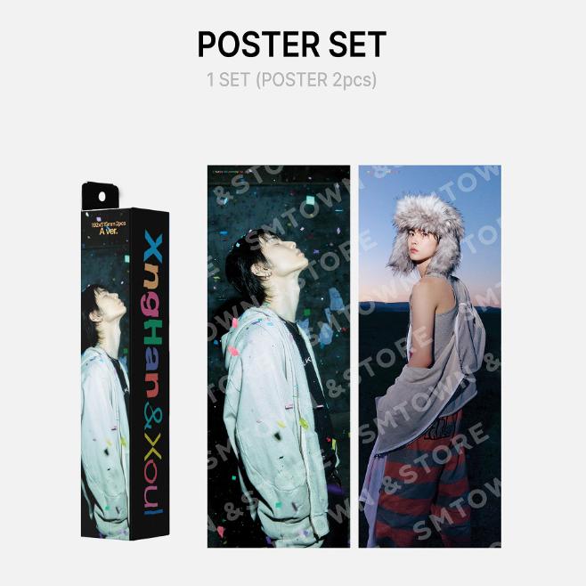 Pre-order XngHan & Xoul Waste No Time Poster Set