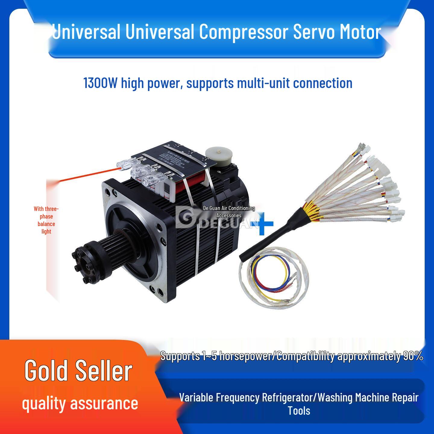 

Universal AC/DC Fan and Compressor Test Instrument with Sensor and Resistor Detection Repair Sensor Set (6 pcs)