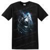 Grim Reaper Skull T Shirt W/ Coffin Gothic Horror Art Halloween Graphic Dark Tee
