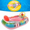 Yacht Pool   Inflatable Yacht Steering Wheel PVC Anti Leakage Leg Holes Toddler Swim   for Swimming