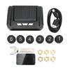 6 Wheel Truck Tire Pressure Monitoring System Wireless Solar Power TPMS Monitor with 6 Sensors for Light Truck RV