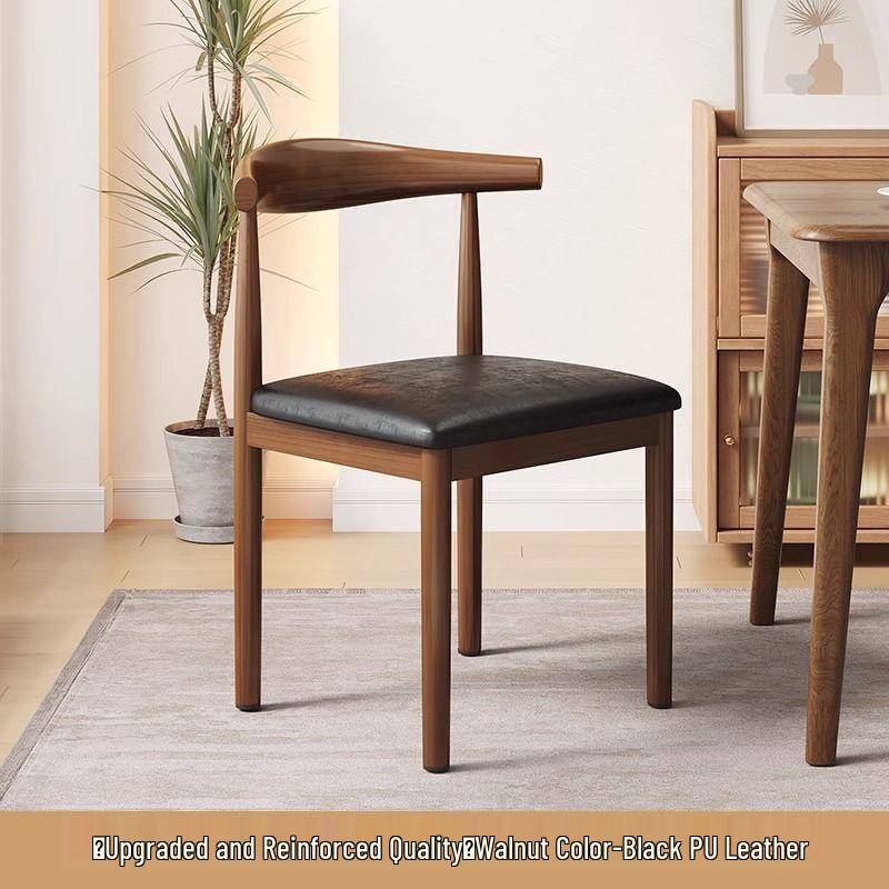 Modern Minimalist Rectangular Dining Table and Chair Set for Small Spaces