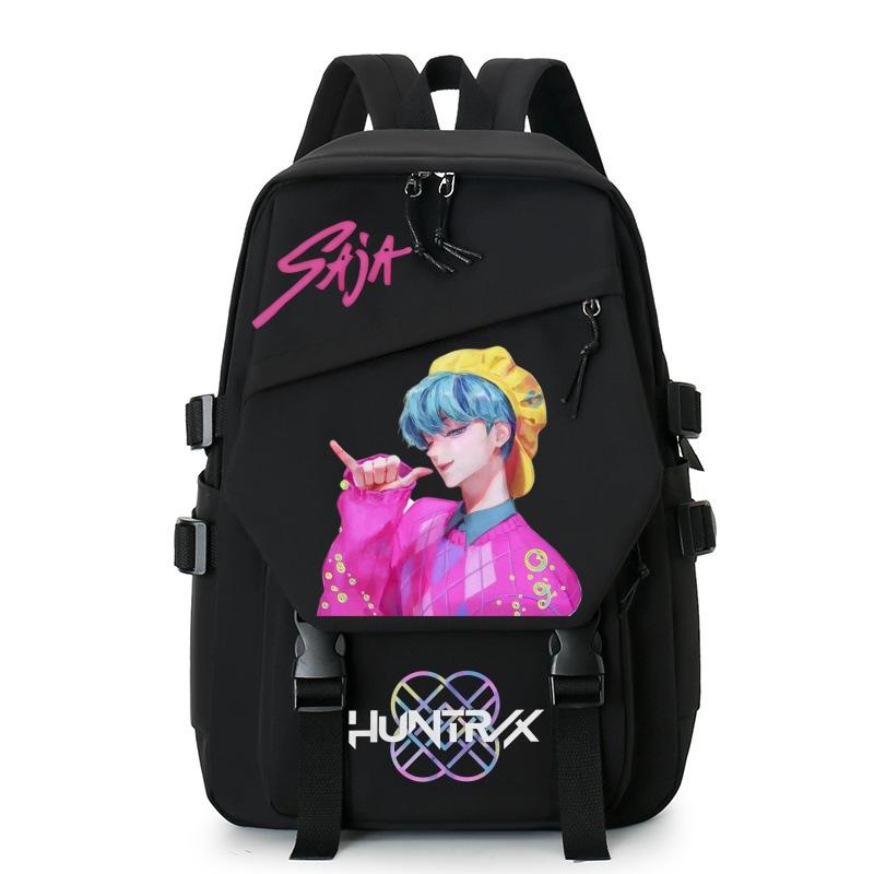 Kpop Witch Hunter Printed Backpack Casual School Bag Male And Female School Bag Backpack