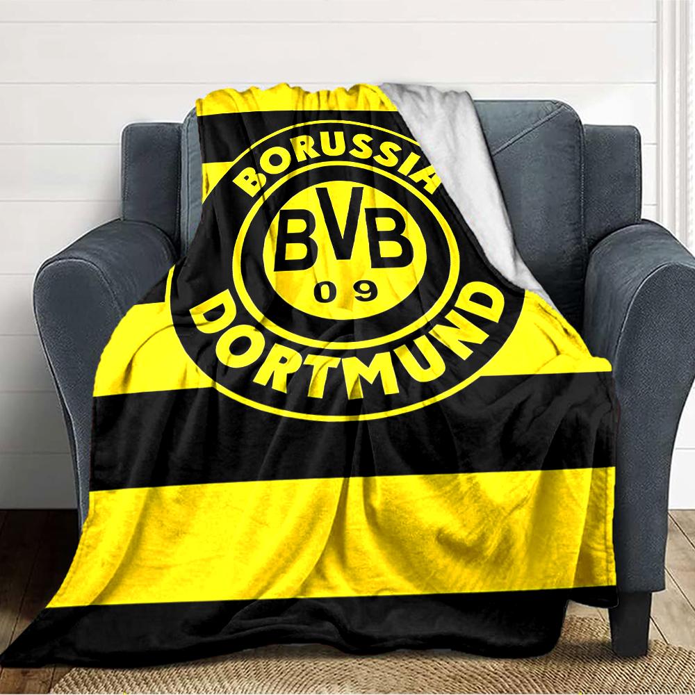 1 Stück Fußballmannschaft (57) Decke, Geschenk, für Männer und Frauen, Weiche Decke, Gut für Schlafsofa Couch Reisen, Leichte Flanelldecke