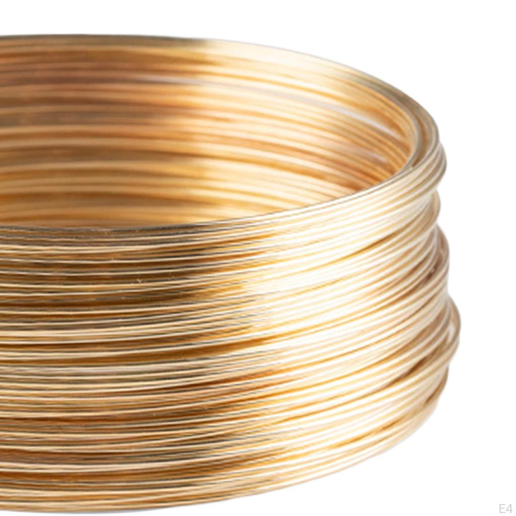 50 Boucles Jewelry DIY WIPS GIFTS Memory Pearl Steel Wire for Bracelet Ear Book