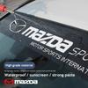 Car Front Rear Windshield Stickers Decals Auto Accessories For Mazda 2 3 6 5 Atenza CX3 CX5 MX5 CX7 Axela CX30 CX90 CX60 CX50