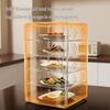 Multilayer Thermal Insulation Food Cover, Transparent Freshkeeping Storage Container With Dustproof Design For Kitchen