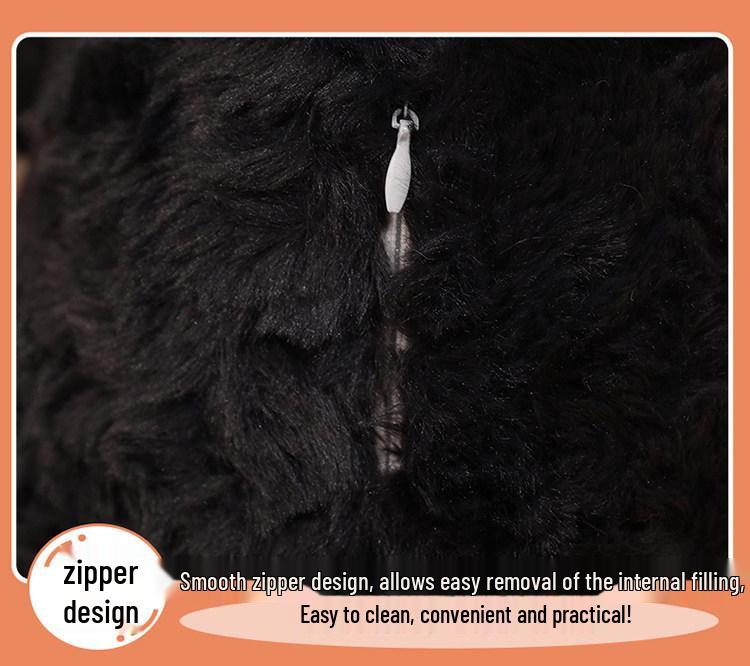 Border Collie Puppy Plush Doll - Cute Comfort Pillow & Birthday Gift for Children