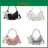 Mini Pu Butterfly Knot Handbag With Pearl Pendant For Casual Urban Women