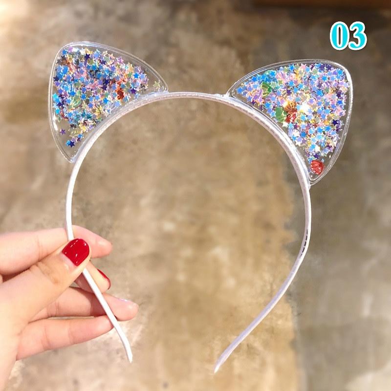 Baby Girls Hairband Cat Ears Headband Princess Head Wrap Hair Band Kids Hair Accessories