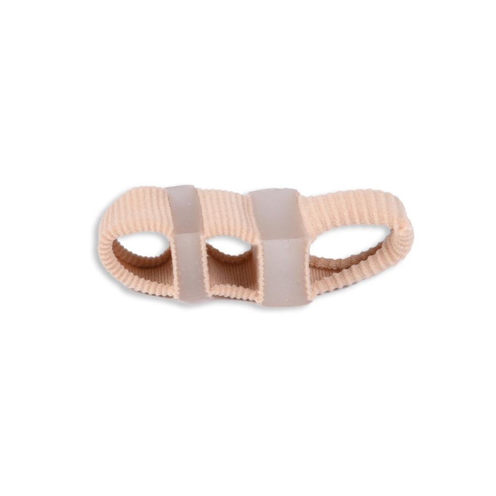

Foot Care Tool 5-3Hole Toe Separator Silicone Spacer Spreader Thumb Bunion Straightener Soft Hallux Valgus Corrector Foot Care