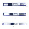 Stainless Steel Ruler Metal Ruler 15/20/30cm Straight Ruler Measuring Tool School Supplies for Engineering Teaching