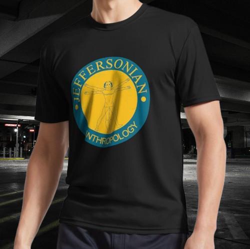 Bones Jeffersonian Anthropology Active T-Shirt Funny Size Mode American T-shirt S разноцветный