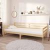 VidaXL Solid Pine Wood Bed 90x200 Cm 806935