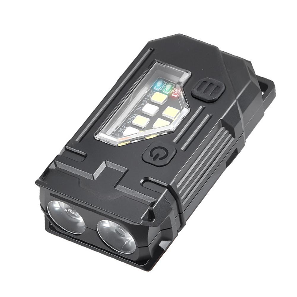 2025 New Multifunctional COB Flashlight Ajustable Angle Light Camping LED Outdoor Magnetic Portable Keychain Lamp Torch War Y6Q9