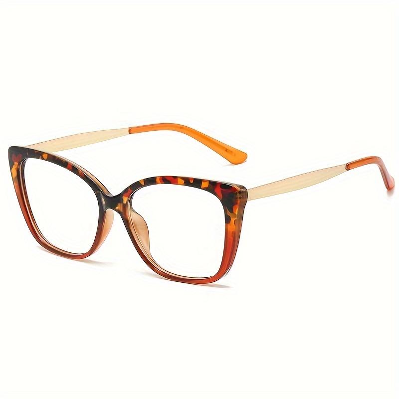 1pcs Latest style fashion cat glasses for men and women automatic color change anti-blue light trendy design glasses
