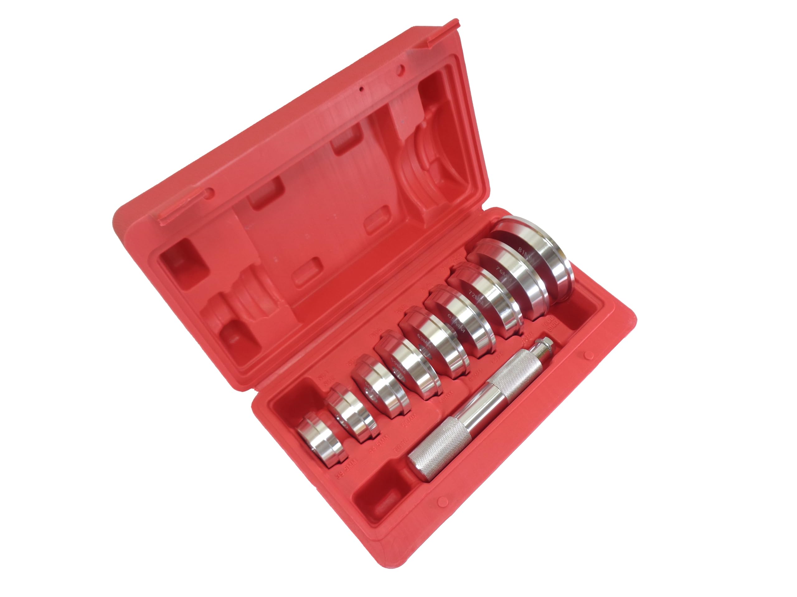 

Набор оправок для сальников, Насадка для гидравлического пресса, Инструмент для запрессовки подшипников, Набор адаптеров