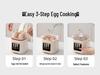 Multi-Functional Mini Egg Cooker for Breakfast, Steamed Egg Cooker 110V, USA, Japan, Taiwan, Canada