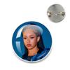 K- KATSEYE Creative Metal Pins Funny Brooch Katseye Korean Girl Band Badge Backpack Hat Accessories Jewelry Decoration Fans Gift