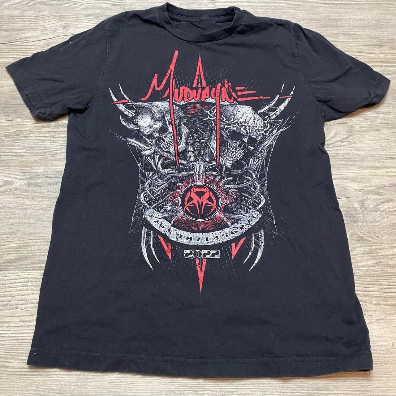 Винтажная футболка группы Mudvayne Tee Унисекс Все размеры S-5XL SA505 Унисекс Футболка XXXXL