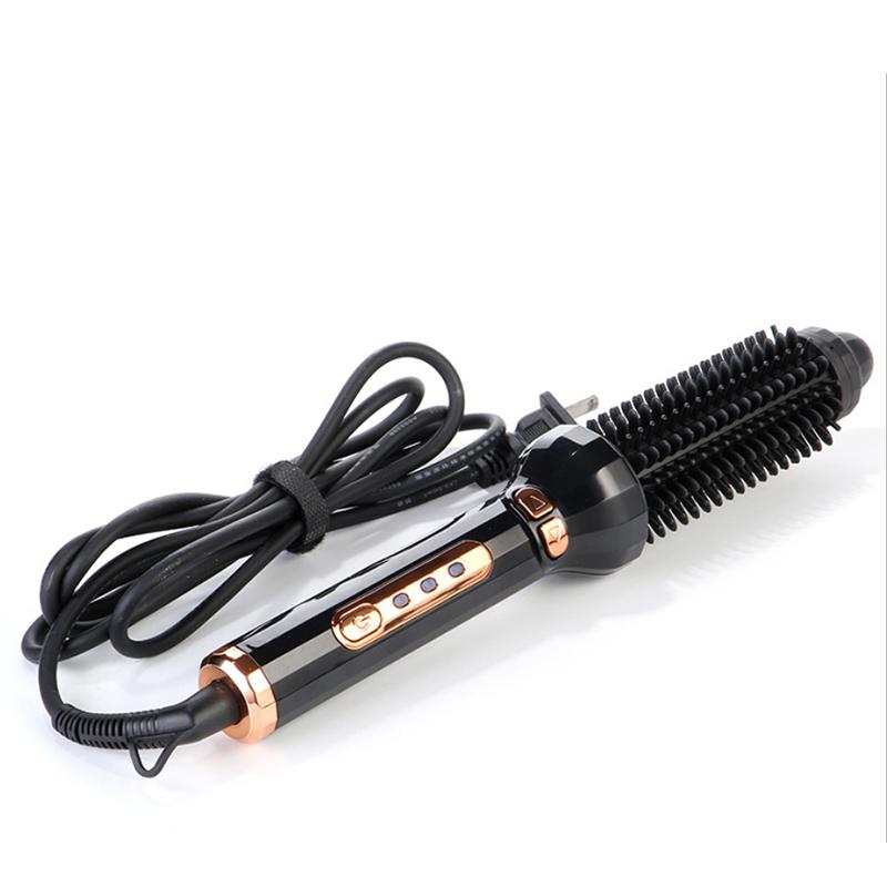 Fast Heating Ionic Spiral Curling Iron Auto Hair Curlers Rechargeable Styling Tool Hair Styler Brush