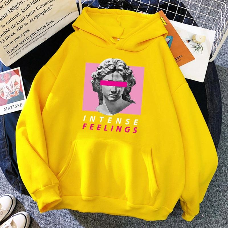 Intense Feelings Funny Hot Sale Hoodies Womens B