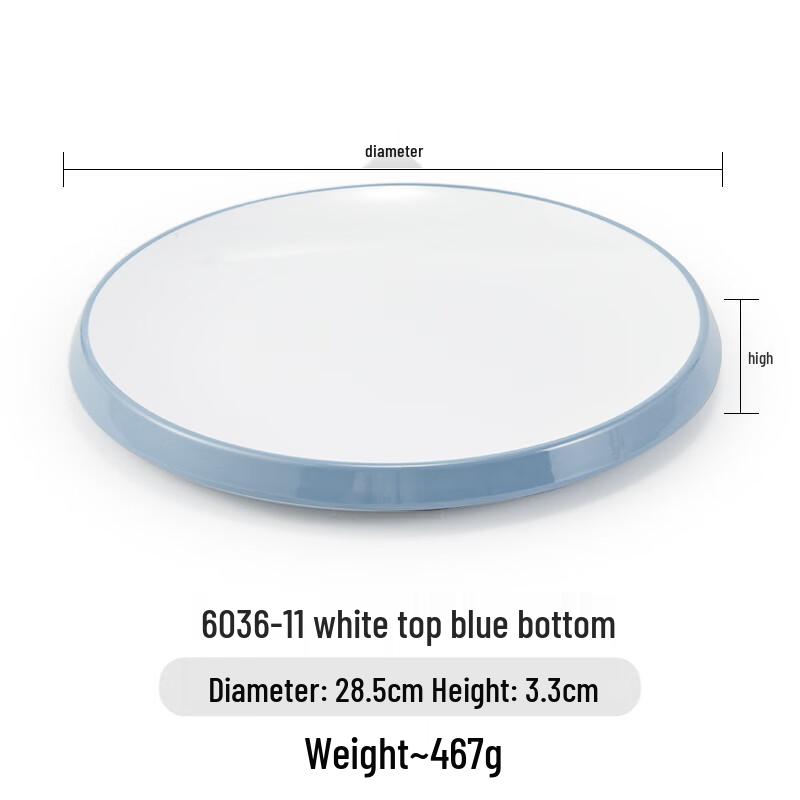 Melamine Round Serving Plate