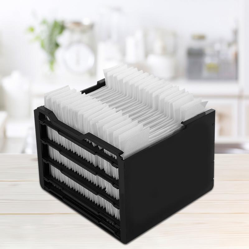 28Pcs Personal Space Cooler Replacement Cooling Filter Desktop Air Conditioner Filter Element for USB Air Cooler