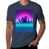 80s Retrowave Midnight T-Shirt Casual Streetwear Short Sleeve Tee