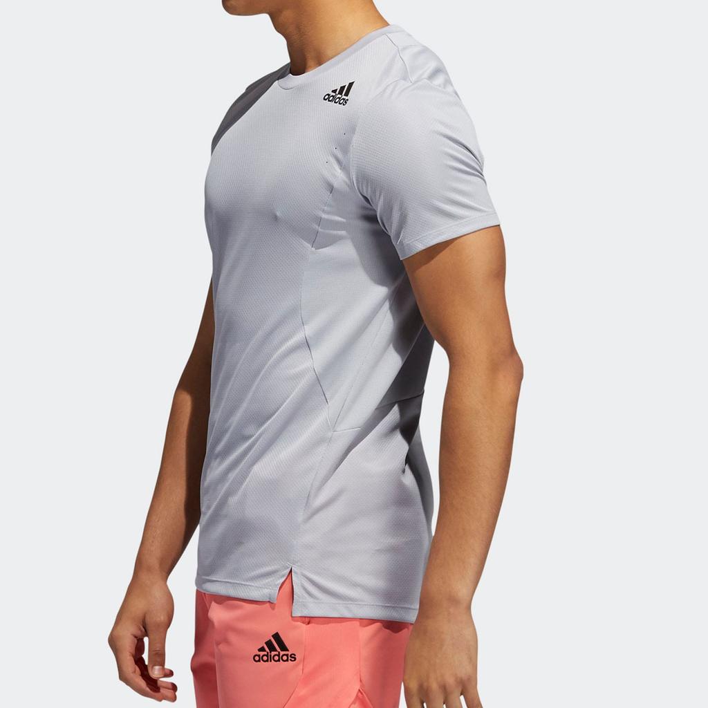 adidas T Shirt Men's Light Gray GL7295