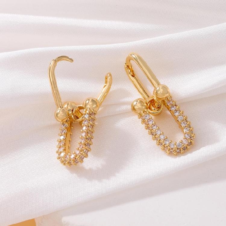 Versatile Horseshoe Earrings Versatile Horseshoe Earrings with Rope Drop Designs for Everyday Wear Gatherings