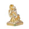 Gold & Silver Ganesha Idol Murti for Car Dashboard Home Décor and Gifts Items