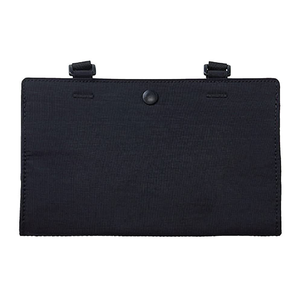 King Jim Flat Tote Holds B5 Size Includes Inner 5664 Black Bag, Foldable, Items, Pocket,