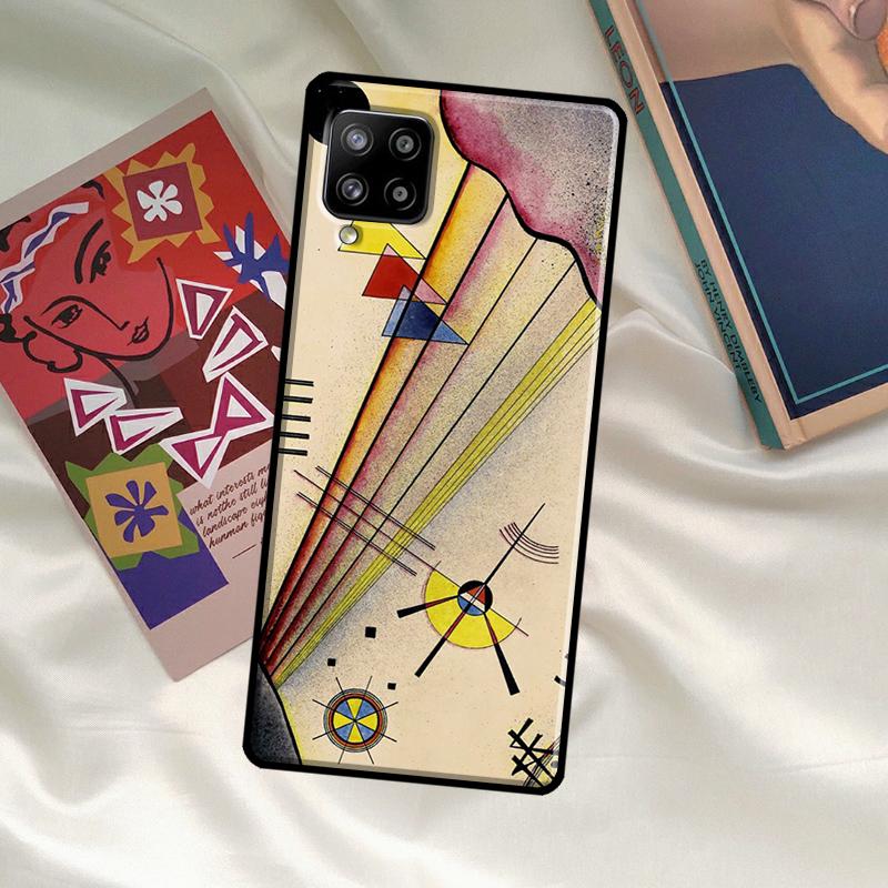 Wassily Kandinsky Abstract Artistic Case For Samsung Galaxy A06 A16 A56 A36 A26 A54 A34 A14 A52 A32 A12 A13 A33 A53 A15 A35 A55