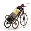 Vintage European Style Metal Tricycle ornaments display  Wine Bottle holder Table Home Deco