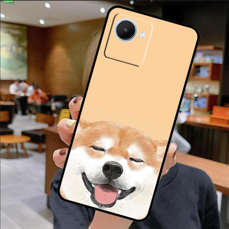 Corgi Funny Puppy Case For Realme GT 6 6T 5 GT7 Pro 10 11 12 13 14 Pro Plus C67 C61 C53 C51 C21Y C25S C55 C75