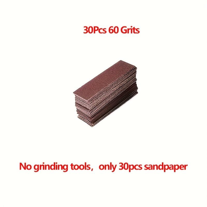 1-121Pcs DIY Hand Sandpaper Mini Sander Kit Loop Sander Paper Assorted Grit Wet Dry Hook Loop Sandpaper For Wood Projects