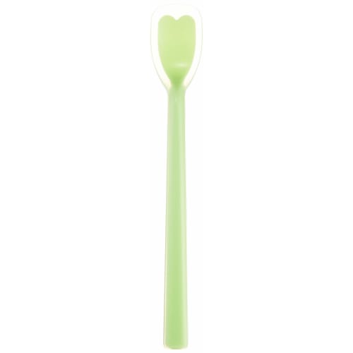 Ikesho Genuine Silicone Spoon, Small, Kiwi, 17.5 x 2.7 cm, IK8014